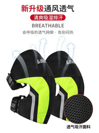 Motorcycle Riding Knee Pads with CE Protection - Breathable & Anti-Fall for All Seasons