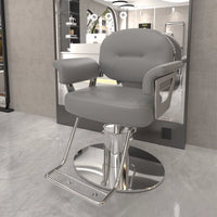 2026 Modern Hydraulic Reclining Barber Chair for Salon Hair Styling and Cutting