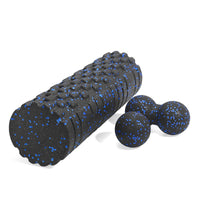 EPP Yoga Foam Roller and Peanut Ball Set for Muscle Relaxation and Fitness Training