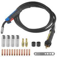 MIG Welding Torch Kit, 4 m MB15-Style Gun with Full Accessories