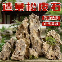 Natural Pine Bark Rock for Aquarium Landscaping and Micro-Landscape Decor