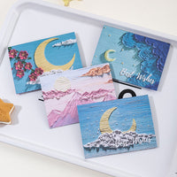 Artistic Oil Painting Greeting Cards for Birthdays and Festivals, Creative Floral Design Gift Cards
