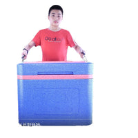 EPP Foam Dry Ice Storage Container with Optional Trolley for Dry Ice Blasting Machine