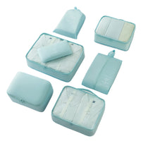 Travel Storage Organizer Set Portable Large Capacity Handbag Luggage Classification Pouch Clothes Packing Cubes