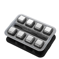 Food-Grade 316 Stainless Steel Reusable Ice Cubes for Whiskey & Drinks
