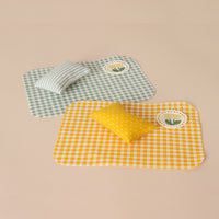 Miniature Dollhouse Rug & Pillow Set for BJD Dolls - Living Room Bedroom Decor