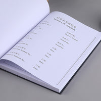 A4 Lab Notebook with Numbered Pages, Waterproof Paper for Scientific Research & Reports