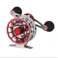 Portable Flat-Tail Ice Fishing Rod with Large Guide Ring