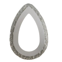Nordic Ice Pattern Ceiling Light Fixture with LED Kit