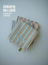 French Striped Coffee Machine Dust Cover Multipurpose Appliance Cloth