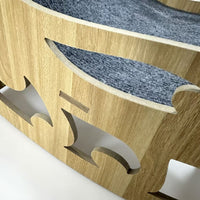 Cat Scratching Board Rocking Chair Summer Sofa Wooden Grinding Claw Cat Bed Pet Supplies Cat Scratch Pad