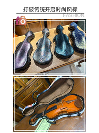 B&C Ultralight Carbon Fiber Professional Violin Case