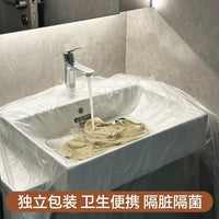 Disposable Isolation Film for Travel, Hotel Bathroom Sink, Laundry Essential, Thickened Dirt Barrier Mat