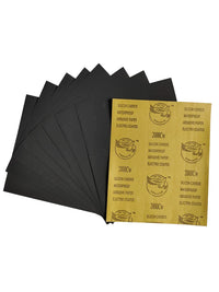 Wet/Dry Sandpaper for Jade, Bodhi, and Wood Polishing - Fine Grit Abrasive Sheets