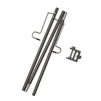 Portable Folding Camping Lantern Stand Aluminum Alloy 3-Fold Light Pole for Outdoor Table Lighting