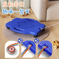 Kids' Sensory Integration Scooter Board for Early Education & Vestibular Training
