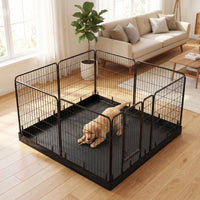 Waterproof 600D Oxford Pet Crate Mat with PVC Coating, Easy Clean Pet Pad