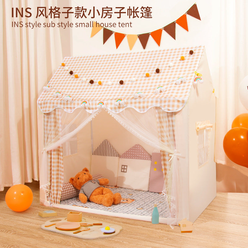 Kids Indoor/Outdoor Play Tent Castle Toy House for Girls and Boys, Birthday Gift