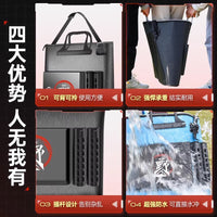 Portable Waterproof Fishing Bag Live Fish Bucket Multi-functional Tackle Storage
