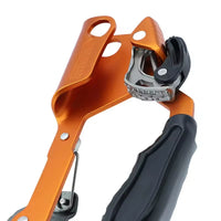 Handheld Ascender with Pulley for Rock Climbing and Aerial Work