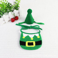 Christmas Pet Scarf and Hat Set for Cats and Small Dogs