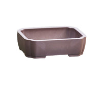 Rectangular Imitation Zisha Resin Planter for Succulents and Bonsai, Thickened Durable Desktop Pot