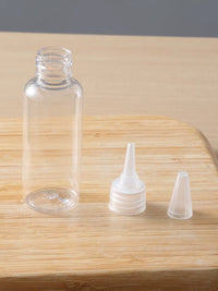 Clear Squeeze Dropper Bottles with Precision Tip for Liquids, Glues, and Paints