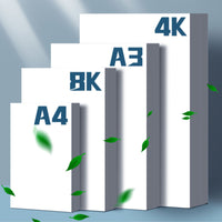 8802 Dutch White Cardboard A3 A4 Hard Card Paper for Drawing Sketching Art and Craft Wholesale