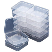 Transparent PP Storage Box for Perler Beads, Earrings, and Jewelry - Multi-Specification Organizer