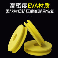 EVA Foam Fishing Line Spools with Hole, Hardened Winding Boards for Main Line Storage, 100-Pack