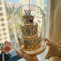 DIY Coin Cake Crown Photo Frame Kit for Valentine's Day Gift