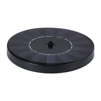 Solar Powered Floating Fountain Pump for Bird Bath Pond Garden Decor with LED Light