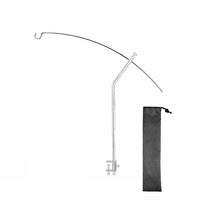 Portable Aluminum Alloy Camping Lantern Stand and Tabletop Organizer