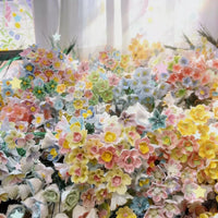 Jingdezhen Ceramic Flower Bouquet for Home Decor and Gifts