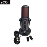 USB Condenser Microphone for Phone & Computer with Monitoring & Mute Function