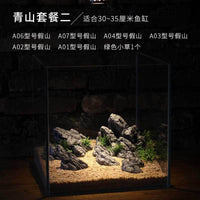 Aquarium Artificial Dragon Stone Mountain Ornament for Fish Tank Landscaping