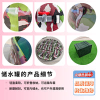Portable Collapsible Water Bladder for Emergency Water Storage and Transport