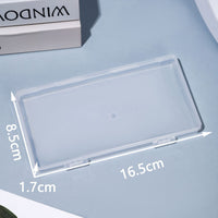 Transparent PP Plastic Storage Box for Small Parts, Lures, Electronic Components, Hardware, Digital Accessories