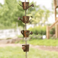 Metal Butterfly Wind Chime Outdoor Garden Art Decor