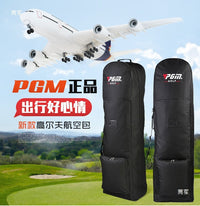 Golf Club Travel Bag with Wheels, Foldable Flight Cover for Air Travel