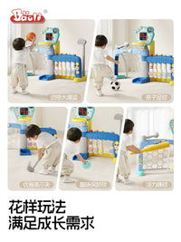 Kids' 5-in-1 Sports Activity Center - Basketball, Soccer, Golf, Baseball, Bowling Set