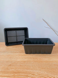 Mini Seedling Trays with Lids for Succulents and Lithops, Thickened Plastic Propagation Planter