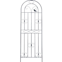 Garden Trellis for Climbing Plants, Rose, Clematis, and Ivy - Metal Arch Support for Patio and Villa