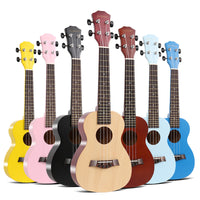 Ukulele 21/23 Inch All-Wood Beginner Small Guitar