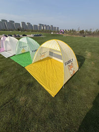 Kids Pop-Up Beach Tent UV Protection Outdoor Camping Sun Shelter with Window