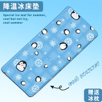 Cooling Gel Mat for Summer Bed, Single/Double Dormitory Use, Pillow and Sleeping Mat