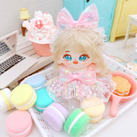 10-15cm Cotton Doll Outfits - Starfish, New Year, Christmas Jumpsuits & Dresses