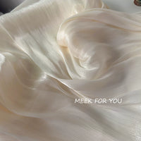 Moonlight Wrinkled Satin Photography Background Cloth for Jewelry & Nail Art