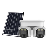 4G Wireless Outdoor Security Camera with Night Vision, Pan/Tilt, and Solar Power Options