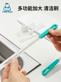 Baby Bottle & Nipple Cleaning Brush Set with Straw Cleaner and Sponge